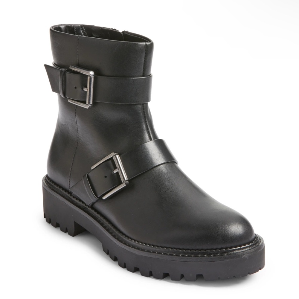 Nordstrom Water Resistant Women Boot Macombs Moto Boot BRAND NEW packaging - Picture 4 of 9